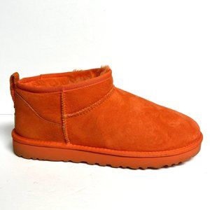 UGG Bright Orange Ankle Booties